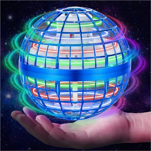 Fliegender Ball Spielzeug 2025 - Flying Orb Ball Hover Ball Cosmic Globe Boomerang, Handgesteuerte Drohne im Orbit, cooles Outdoor-Spielzeug, Geschenke für Jungen ab 6 7 8 9 10 Jahre Mädchen Teenager