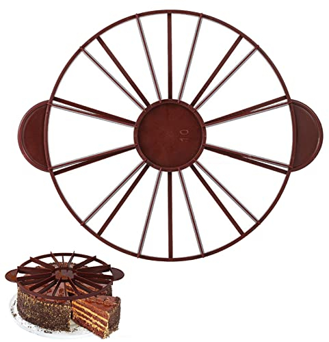 Torta Taglierina Regolabile Torte e Pasticceria Divisori Torta Affettatrice Coltello Divisorio per Torta Affettatrice Divisore Strumenti 10/12 fette di torta uguali gadget per torta da cucina