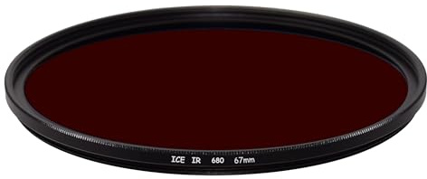 ICE Slim IR Filter Infrared Infrared 680HB 680nm 680 Optical Glass (67mm)
