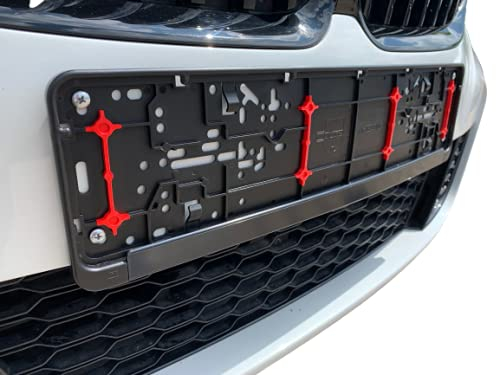 Würth KSB 2er Set Kennzeichenbefestigung Kennzeichenhalter Nummernschildhalter Kennzeichenverstärker 520mm TwinFixx