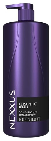 Nexxus Keraphix Conditioner Damage Repair for Damaged Hair Powered by KRT Keratin Resistance Therapy with Liquid Crystal Amino Acids 33.8 oz