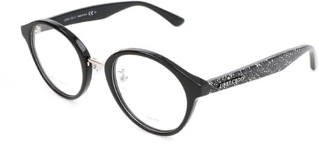 Jimmy Choo Brillengestelle Jc197F-Ns822-48 Damen Monturas de Gafas, Negro (Schwarz), 48.0 para Mujer