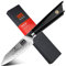 SHAN ZU Coltello da Frutta Damasco 3,7(9,5 cm), Coltello per Sbucciare, Giapponese 10Cr15MoV Damasco Acciaio da 67 Strati Coltelli per Verdura Professionale - GYO Series