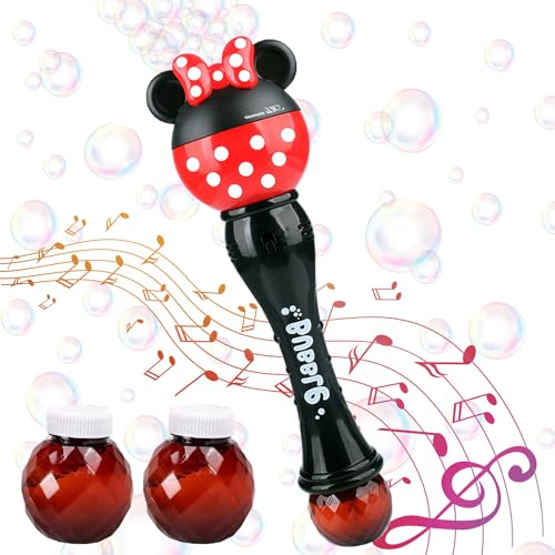 Seifenblasenmaschine,Seifenblasenspielzeug,Zauberstab Seifenblasenmaschine,Elektronische Seifenblasenpistole Kinder,Kinder Bubble Machine,Outdoor Bubble Toys für Partys Geburtstag
