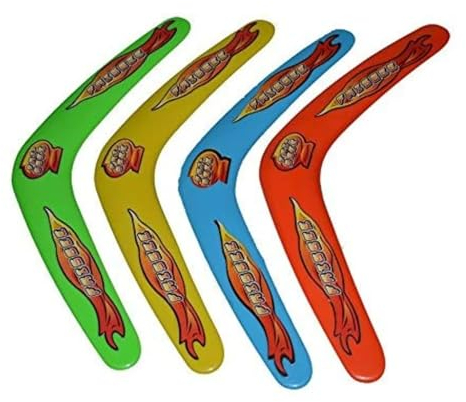 Kaufen-Schenken-Spielen 6-teiliges Bumerang-Set – Perfektes Outdoor-Spielzeug für Kinder und Erwachsene