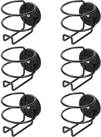 QUARKZMAN 6pz Magnetica Portabicchiere Portatile Magnete Bicchiere Supporti per Bevande per Tapis Roulant Tagliaerba Camion Automobile RV Auto Frigo Rinforzato Superficie Montaggio