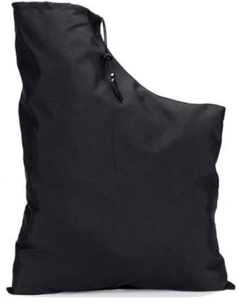 Sac Collection Sous Vide à Feuilles avec Cordon de Serrage pour Aspirateur Souffleur Universel de Jardin