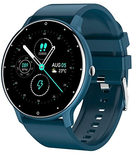 findtime Smart Watch for Android Phones iOS Phone Ultra Thin Smartwatch Heart Rate Monitor Fitness Tracker with Blood Pressure Pedometer Calorie Counter Watch for Women Men