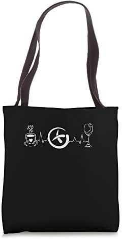 Coffee Gocaching Wine - Geocaching Tote Bag