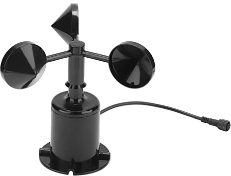 Sensor De Velocidad Del Viento De 0-70 M/S, Anemómetros De Salida De 5-30 V CC, Sensor De Control De La Velocidad Del Viento, Estación Meteorológica Para Exteriores, Invernaderos, Protección Del Medio