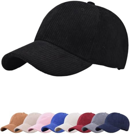 Cozyan Gorras De Hombre Felpa Gorra Hombre Ecológico Gorra Mujer Gorras De Hombre Invierno Gorra de béisbol para Hombre Unisex Felpa Ajustable de Casual Invierno Deportes de Sombrero