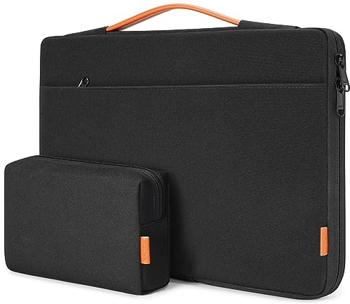 KIZUNA Laptop Sleeve Case 17 Inch Computer Hand Bag for LG gram 17 2022/Dell G7/17.3 HP ProBook 470/17.3 Lenovo Ideapad700/Y700/17.3 DELL Precision 7710/Predator PH717-71-746,Black