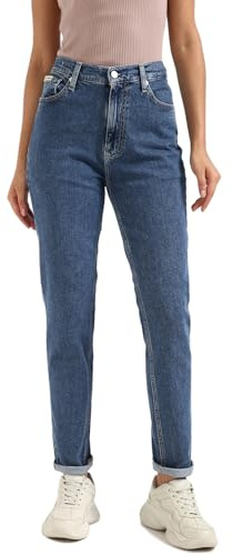 Calvin Klein jeans dam MOM Jean J20J224030, avsmalnande denim, 27W/30L, Denim (denim medium), 27W x 30L