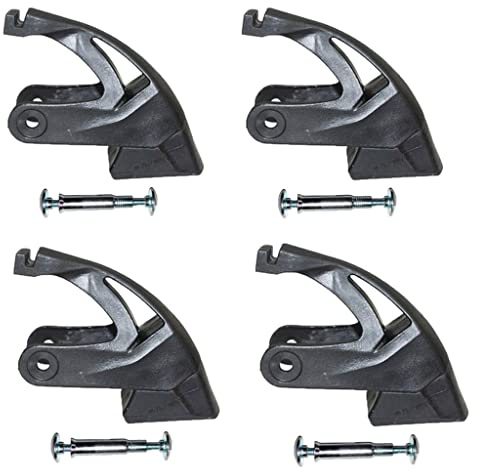 Homyl 4X Freno para Patines en Línea Bloque de Freno Resistente Almohadilla para Protección Al Patinar Pieza de Plástico Duradera Adecuado para Adultos en