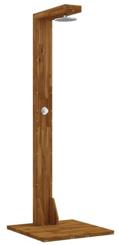 vidaXL Ducha exterior 210,5 cm Natural