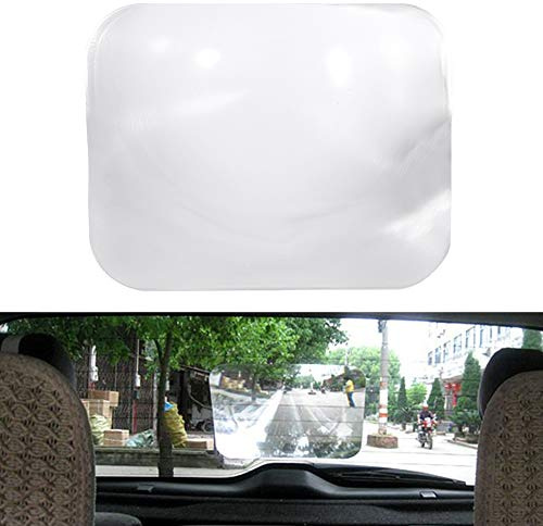 Qiilu Rétroviseur Nouvelle Auto Voiture Grand Angle Arrière Lentille Inversant Parking Fenêtre Objectif Autocollant