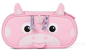 Affenzahn Stiftemäppchen für den Kindergarten, Federmäppchen für Kinder mit Tiermotiv und Ziehzunge