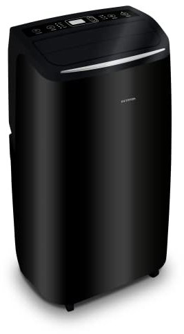 INFINITON PAC-BD12 - Aire acondicionado portátil, Negro, 3520 Frigorias, Display LED, Deshumificador, Compatible Alexa y Google Assistant