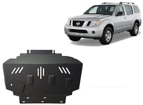 Scut Protection Protección metálica bajo motor compatible con Nissan Pathfinder - (2005-2015)