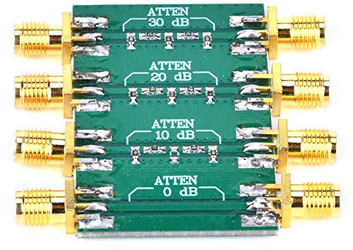 HUSHUI DC-4.0GHz Fast Dämpare Hög Tillförlitlighet SMA Dubbelt Honhuvud för Elektronisk Utrustning Signaljustering