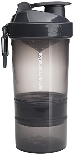 SMARTSHAKE Original2Go, Shaker per Cibo e Bevande nutrizionali Unisex Adulto, Space Grey, Taglia Unica