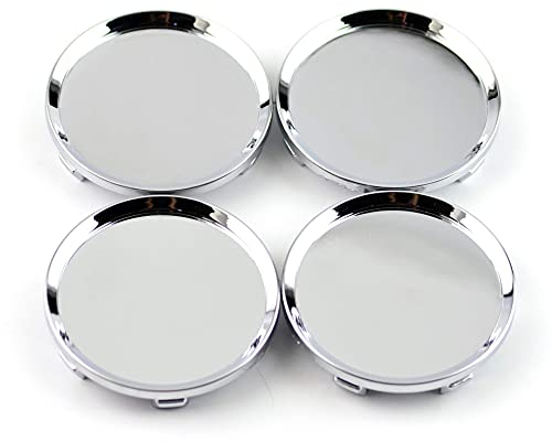 RhinoTuning 4 Stück Radnabenkappen für Nabendeckel Saturn Vauxhall Opel OD 64 mm ID 61 mm, Schwarz Radnabenabdeckung Geeignet für 2008-2009 OEM Astra,93358015 13214658 13204650 Felgendeckel