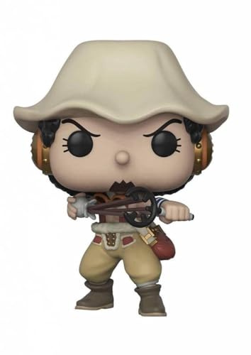 POP One Piece - Usopp Funko Pop! Vinyl Figure (Bundled with Compatible Pop Box Protector Case) Multicolored 3.75 inches