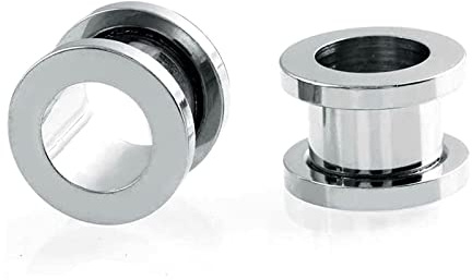 Aieci Dilatatori Da 6 mm Acciaio Chirurgico Tunnel Piercing Orecchio Flesh Tunnel Plug Orecchie
