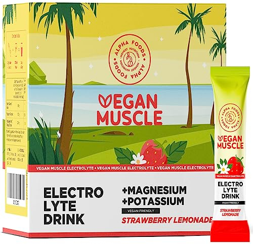 Elektrolyte Komplex Pulver - Natrium, Magnesium, Kalium - ohne Zucker - Unterstützung zur Sport Hydration - Erdbeerlimonade Geschmack - 30 Portionen Electrolytes