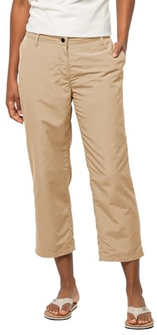 Jack Wolfskin Damen Kalahari 7/8 Pants W Freizeithose, Sand Storm, 42