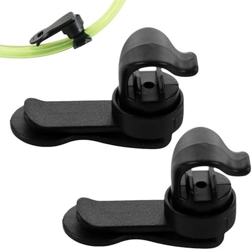 ZDL Clips pour Tubes d'eau,2pcs Pince de Tuyau de Vessie d'eau,Magnetic Tube Clips,Clip Magnétique pour Hydratation,Universelle Pince de Sac d'hydratation,Amovible Pince de Serrage Magnétique