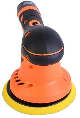 Pulidora a batería de larga duración: dos baterías de 12 V de 2000 mAh para largas sesiones de pulido y encerado sin interrupciones