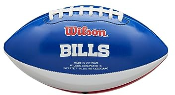 Wilson American Football MINI NFL TEAM PEEWEE, Kindergröße, Mischleder
