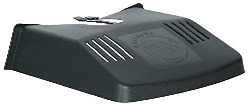 ACCURATE Drain Cover 12x11 Black Plastic Grid Cover Ventilated Outdoor Gutter/Gardening Pipe Heavy Duty (1)