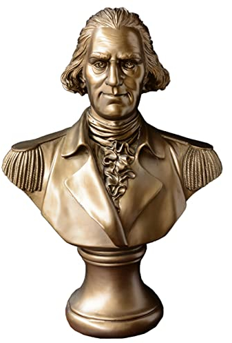 Världskändisstaty, Karaktär Jubileumsskulptur Skulptur Dekoration Washington byststaty Replika Hartshantverk Hemkontorsdekoration good