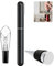 FBBULES Kit Accessoire Vin Ouvre Bouteille, Ouvre Bouteille de Vin, Verseur pour Le Vin, Bouchon Bouteille Vin Réutilisables, Ensembles d'accessoires pour Vin avec Ouvre-Lapin