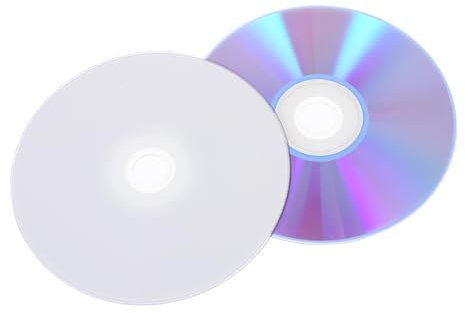 OFFIGAM 2 Piezas Disco DVD Vírgenes CD De Audio Digital CD-r De Audio para Grabar Música Compatible Varios Dispositivos Discos Vírgenes Grabables Grabable Uso Teléfonos y Computadoras