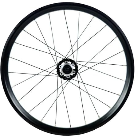 Rueda Delantera Y Trasera Para Bicicleta Infantil 20 Juego De Ruedas Con Freno De Disco 100/135mm QR Llantas De Bicicleta De 24 Agujeros Compatibles Con Cassettes HG De 8-12 Velocidades(Front wheels)