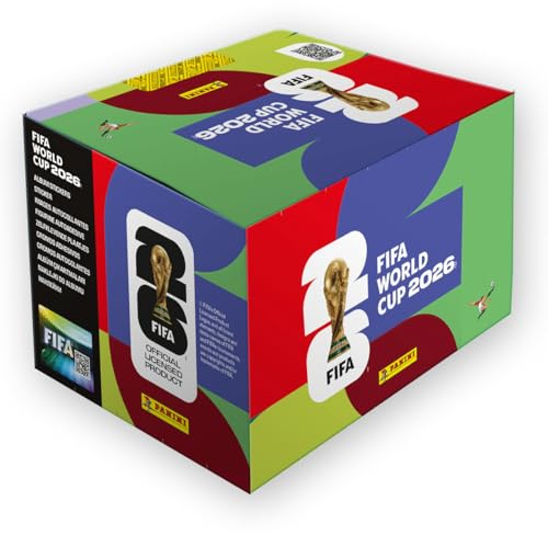 Panini - Collezione ufficiale di FIFA World Cup 2026™ (scatola con 100 buste)