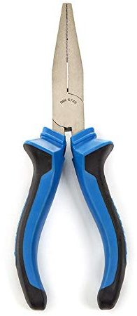 SECOTEC® Pince Plate Électricien Pince Pince Pointue Pince à Becs-Fins Pince Téléphone 160 mm