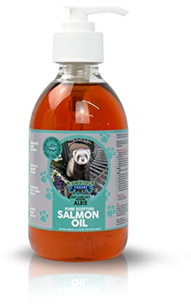 SALMON OIL for DOGS & CATS Omega 3 Supplement 100% NATURAL SCOTTISH FISH OIL 250ml with PUMP