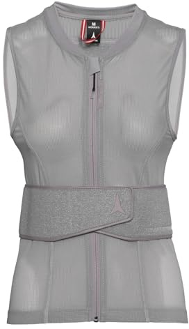 ATOMIC Live Shield AMID Lite Vest W I Chaleco protector para mujer con tecnología AMID para una máxima protección I Protector de espalda ergonómico de malla transpirable I Chaleco protector de esquí