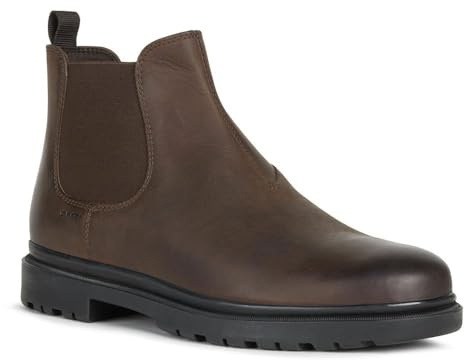 Geox U Andalo A, Stivali Uomo, Marrone Coffee, 40 EU