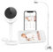 NETVUE Babyphone mit Kamera und 4 in 1 Halterung, 5 Zoll 1080P Babyphone Nachtsicht, Kabellos Baby Monitor mit 2 Wege Audio, App, VOX Modus, Schreierkennung, Schlafanalyse, Temperaturanzeige