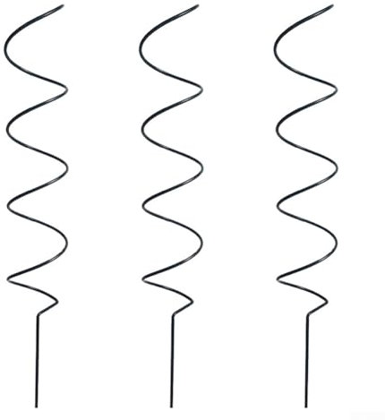 ARMYJY Plants Supports Stake,Spiral Flower Tomato Stakes Climbing Plant Stake Supports Rings Frame For Outdoor Indoor(A)