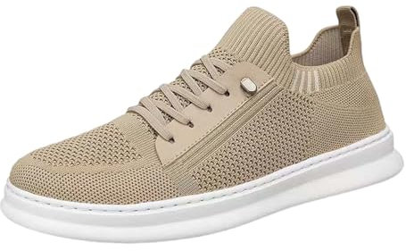Zapatos Seguridad Hombre Zapato Seguridad Zapatos Deportivos Primavera Y Verano Hombre Plana Malla Ligera Transpirable sin Cordones Color Sólido Sencillos Características: Zapatillas Mujer Deporte