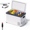 WOLTU Kompressor Kühlbox Elektrisch 12v 230v, Dual Zone Auto Kühlbox 30L, Mini Kühlschrank Gefrierbox für Lkw, Strand, Picknick, Summer Saver