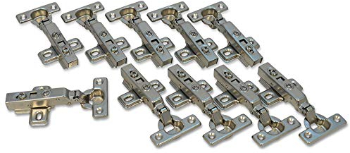 10x Topfband Eckanschlag 26mm Scharnier Topfscharniere Dämpfer Federscharnier