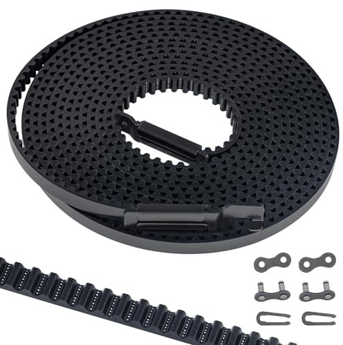 Courroie d'entraînement 41A5250, courroie d'ouverture de porte de garage de 590 cm 41ab050-2 pour portes de garage de 2,1 m de haut, courroie 041A5250 compatible avec ouvre-porte de garage