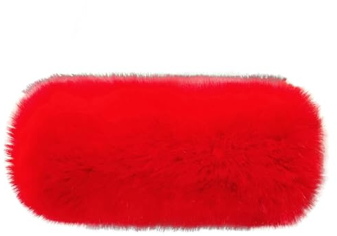 Eforcase Faux Fur Hand Muffs for Women Winter Warm Arm Hand Warmer Arms Warmer Fluffy Warm Faux Fur Muffs with Strap